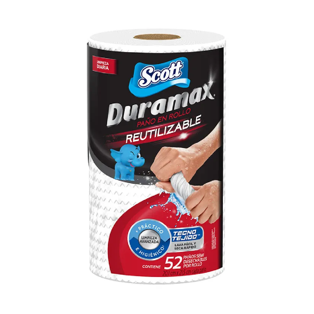 Paño Reutilizable Duramax Ironman SCOTT 12x1x52un