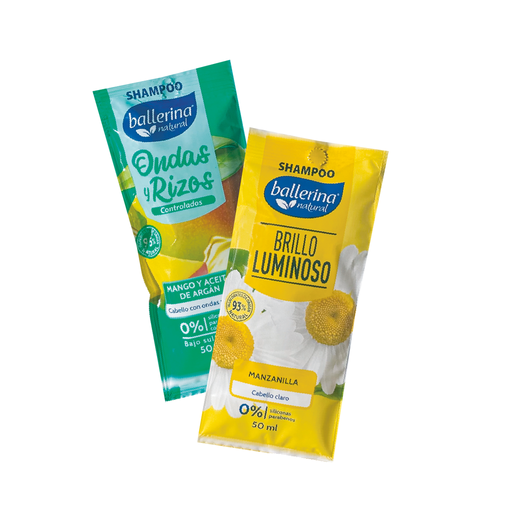 Shampoo Mixto Sachet BALLERINA 50x50ml