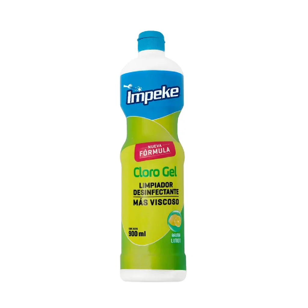 Cloro Gel Limón IMPEKE 10x900ml