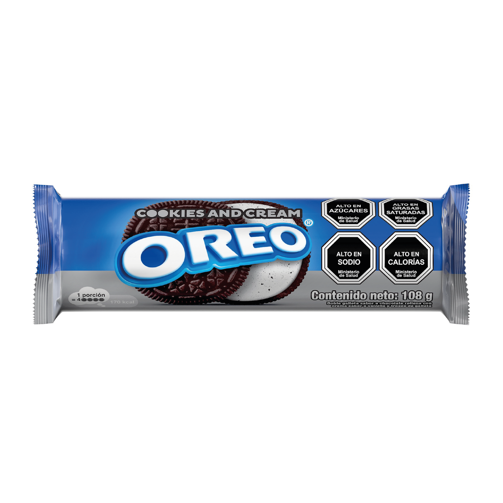 Oreo Rollo Cookies & Cream 108g 