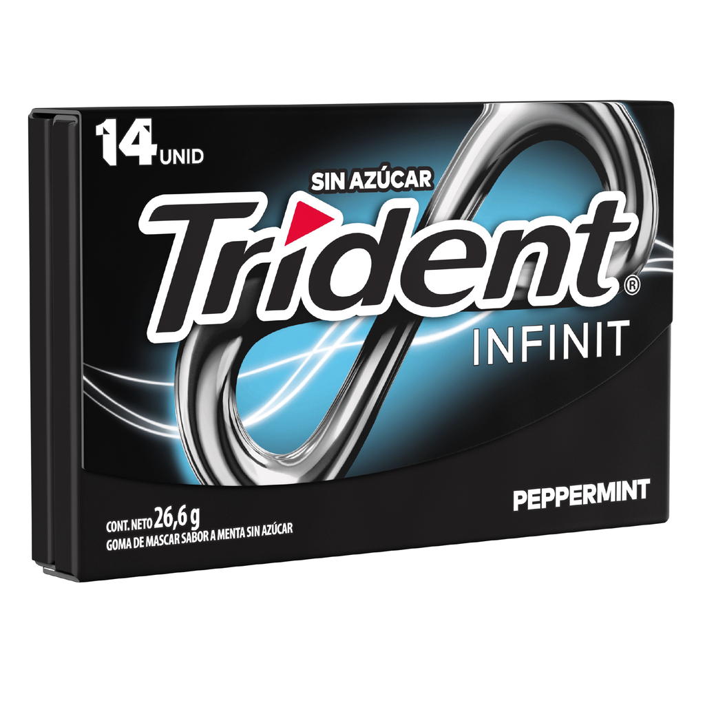 Trident Infinit Peppermint Azul 12x26.6g 