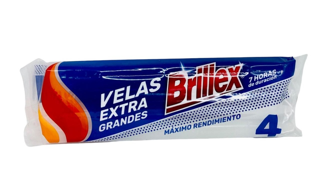 Vela Extra Grande BRILLEX 10X4un