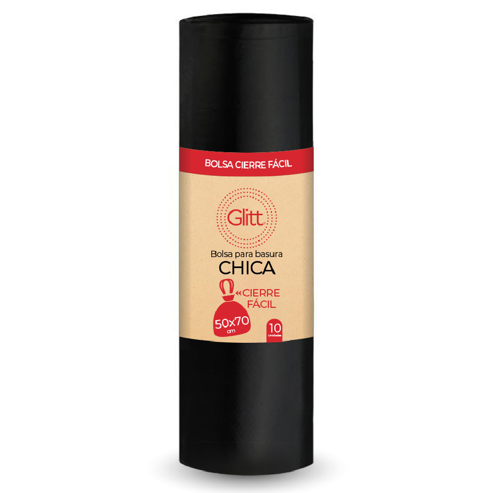Bolsas Basura Cierre Fácil 50x70 GLITT 60x10un
