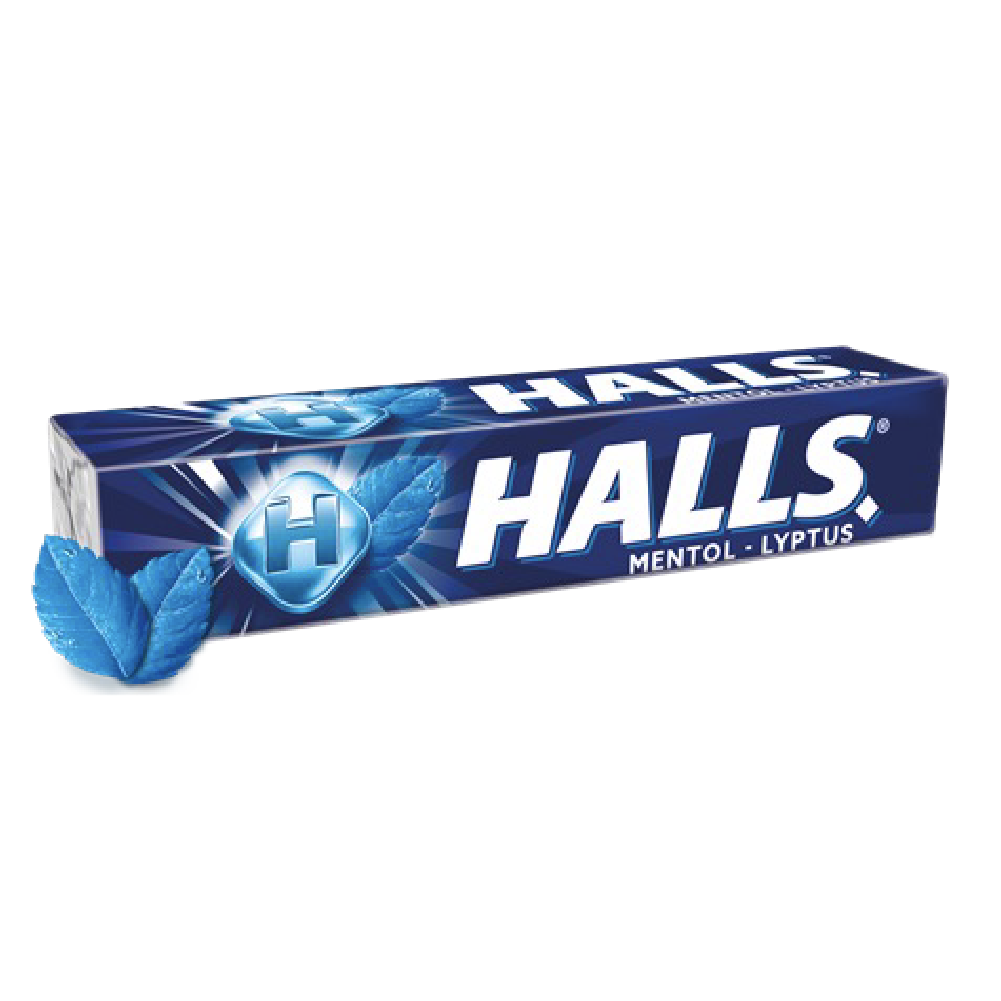 Halls Menthol Lyptus 12x25,2g