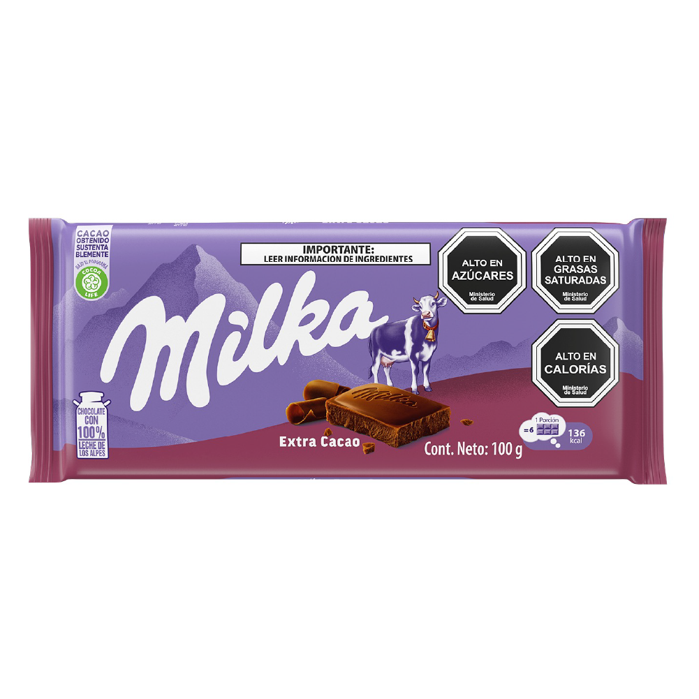 Milka Extra Cacao 90g