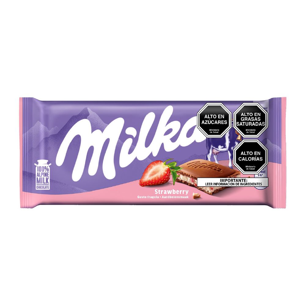 Milka Strawberry 100g