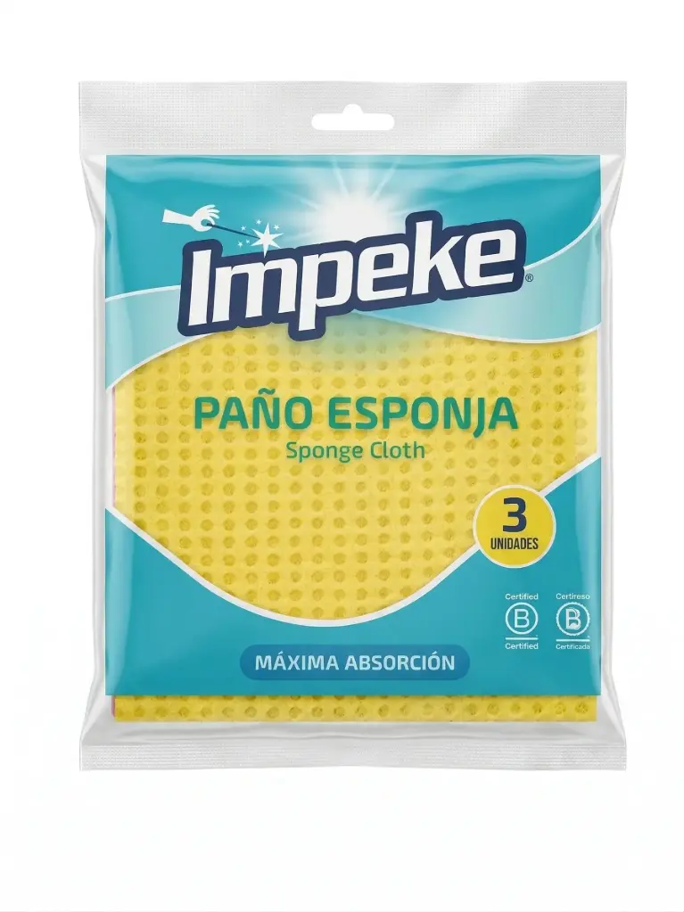 Paño Esponja IMPEKE 6x3u