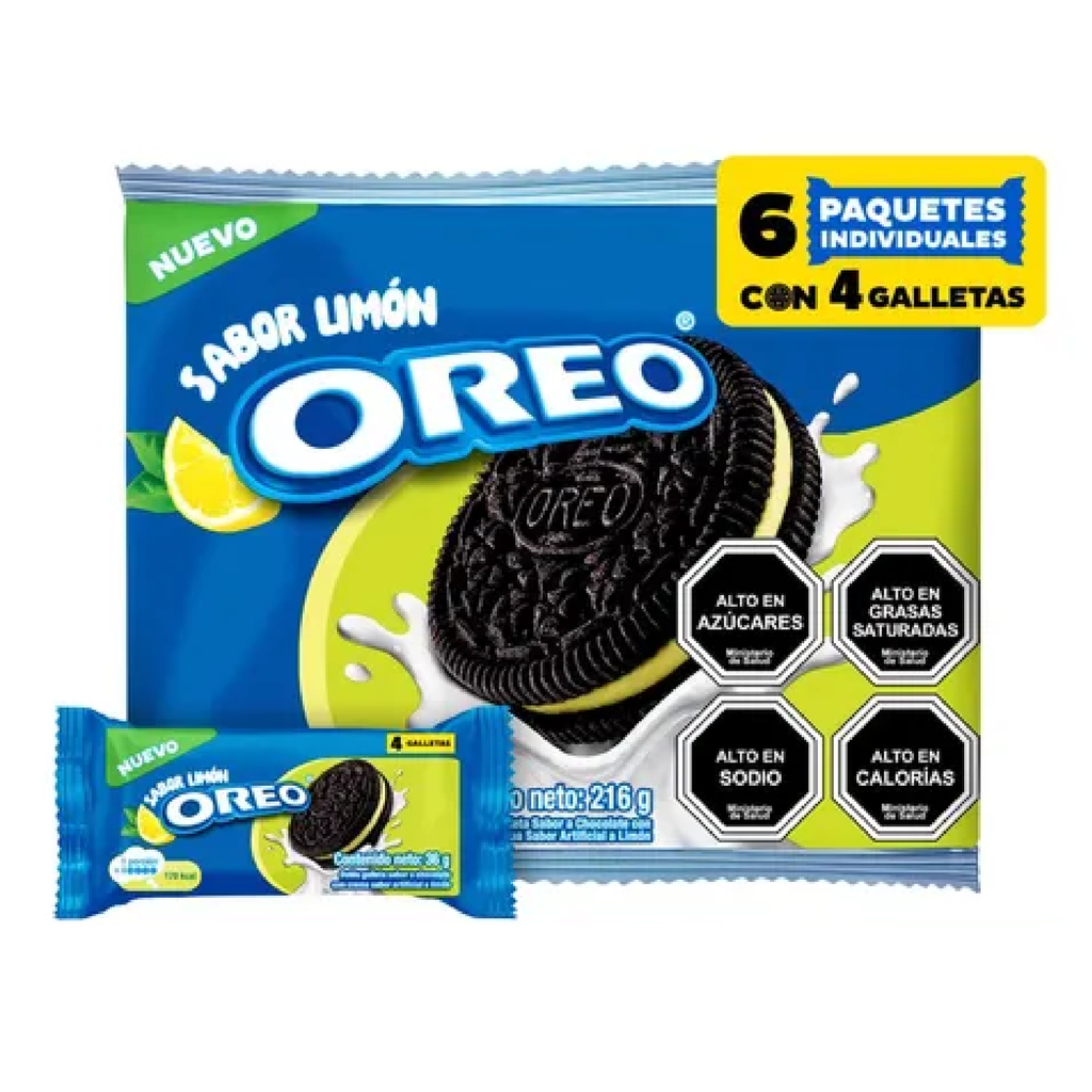 Oreo SixPack Limon 6x36g