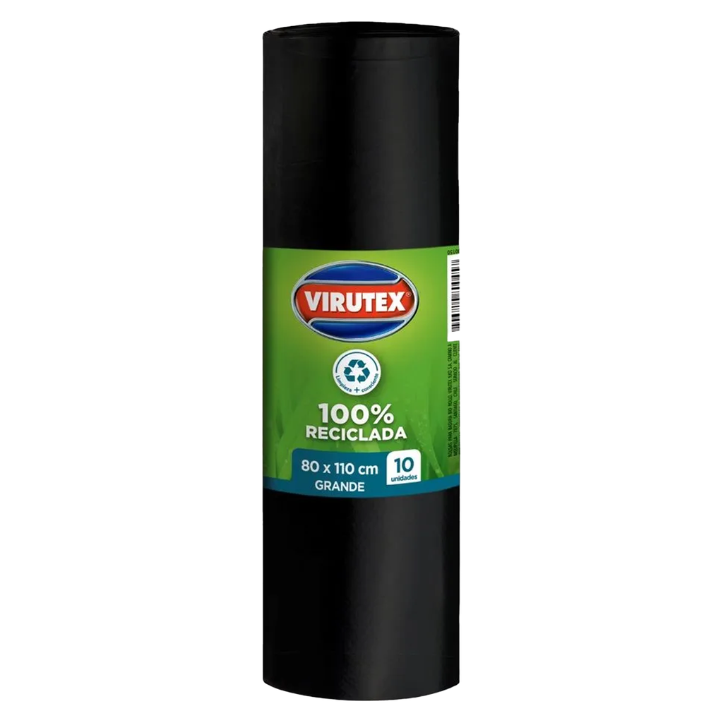 Bolsas Basura Biorollo 80x110 Virutex 24x10un