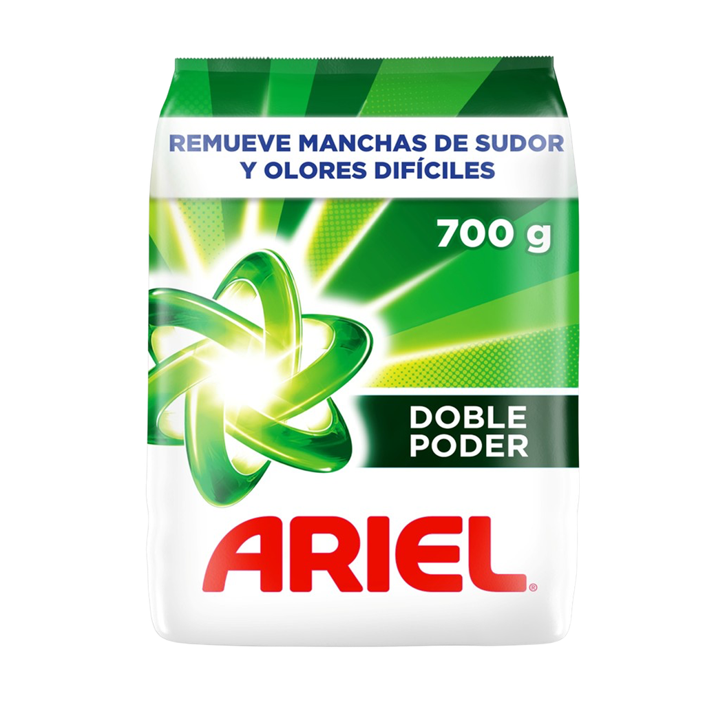 Detergente Doble Poder ARIEL 14x700gr