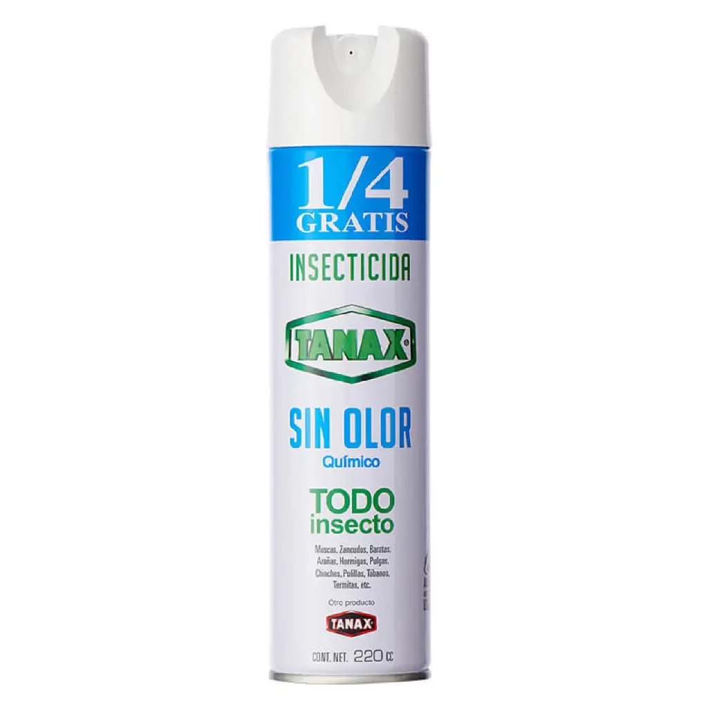 Insecticida Todo Insecto sin olor TANAX 12x220ml