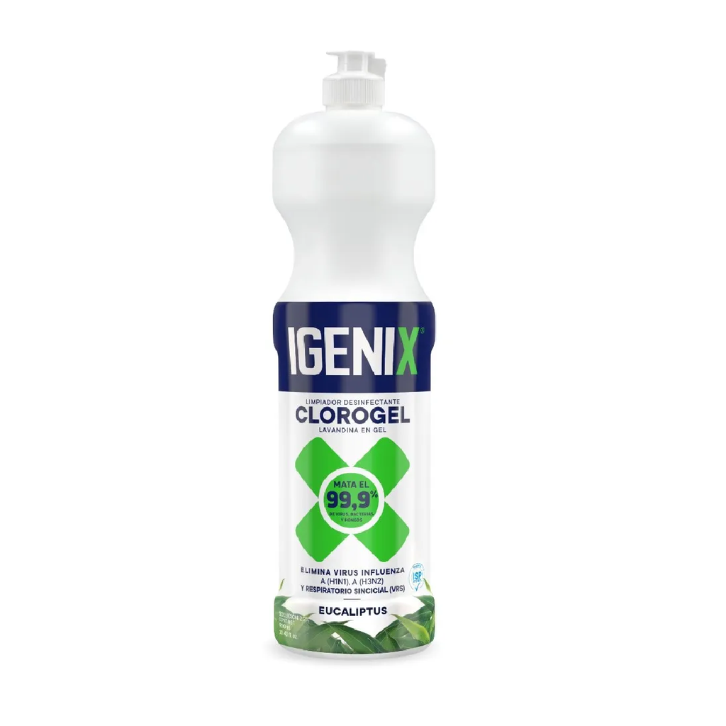 Cloro Gel Tradicional IGENIX 10x900ml