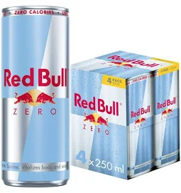 Pack Red Bull ZERO 4x250cc