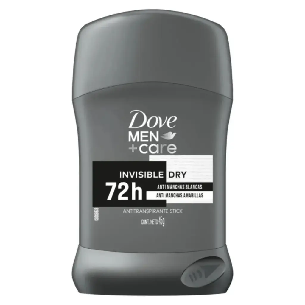 Desodorante barra Invisible Dry DOVE 12x45gr