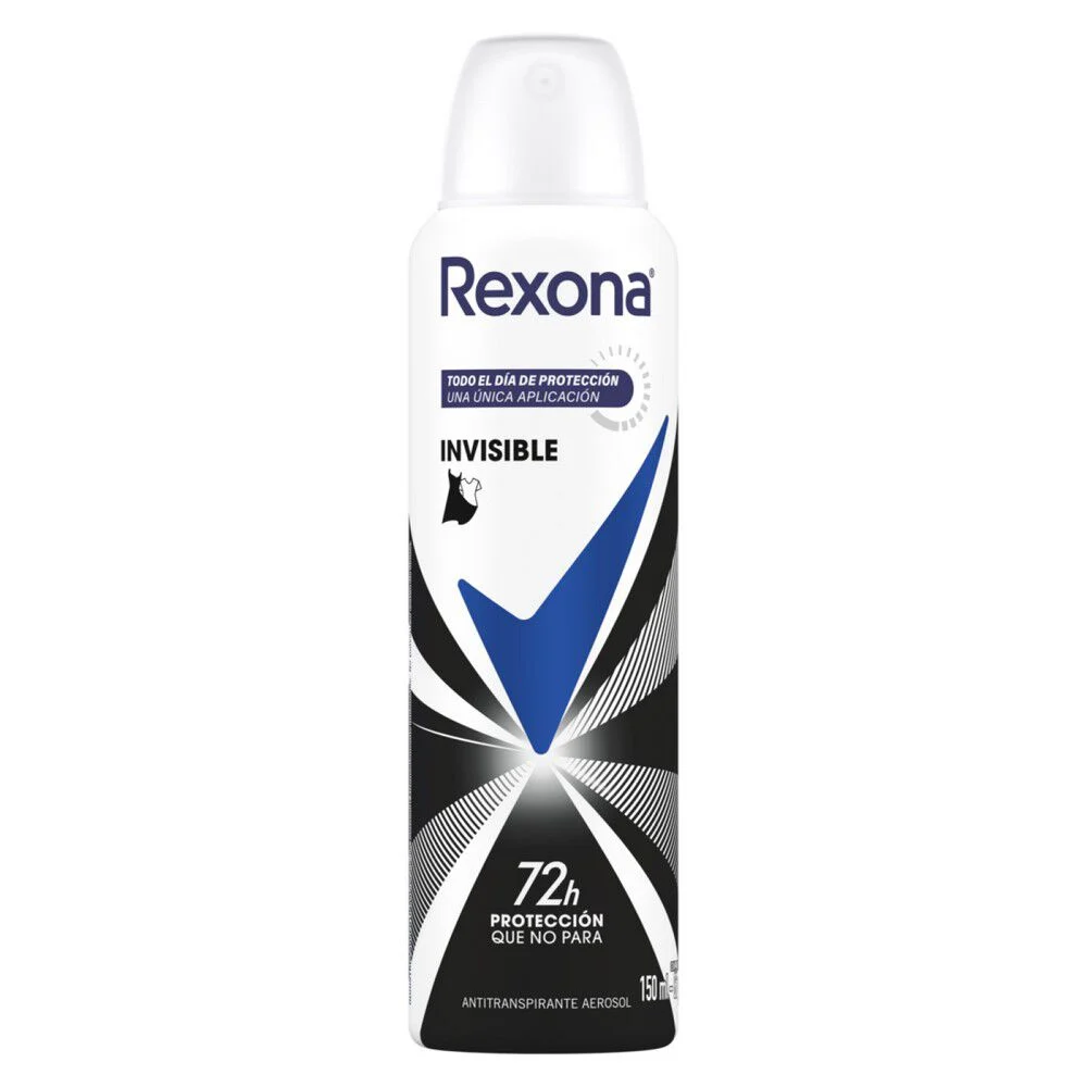 Desodorante Mujer Invisible REXONA 12x150ml