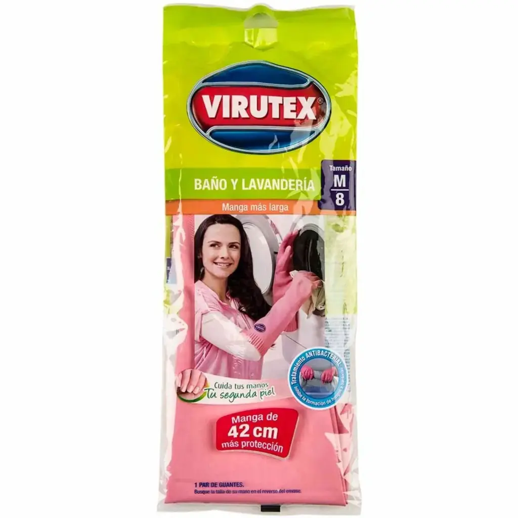 Guante Baño y Lavanderia VIRUTEX 3x1un