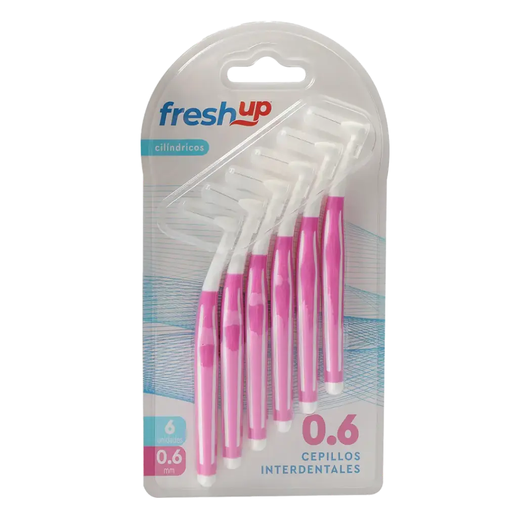 Cepillo Interdental Angulo 0.6mm FreshUp 12x6un