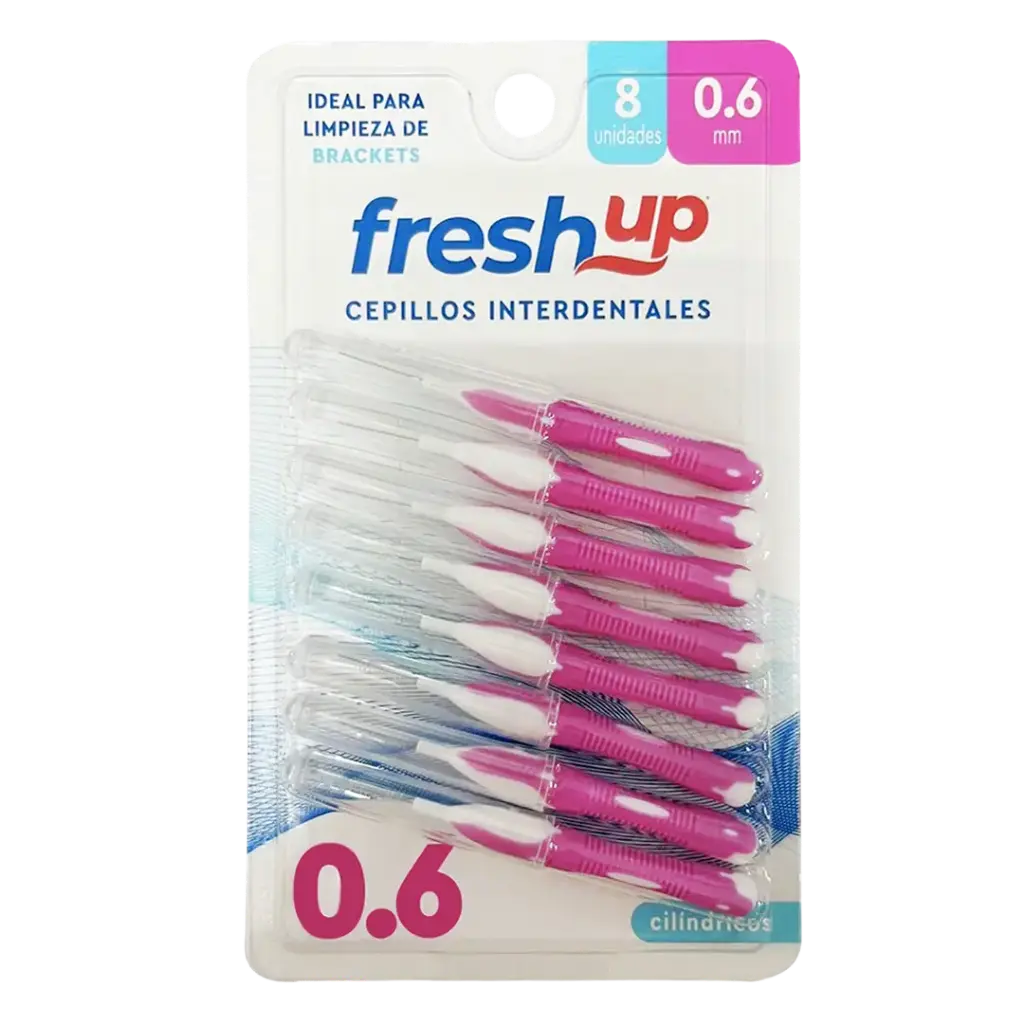 Cepillo Interdental 0.6mm FreshUp 12x8un