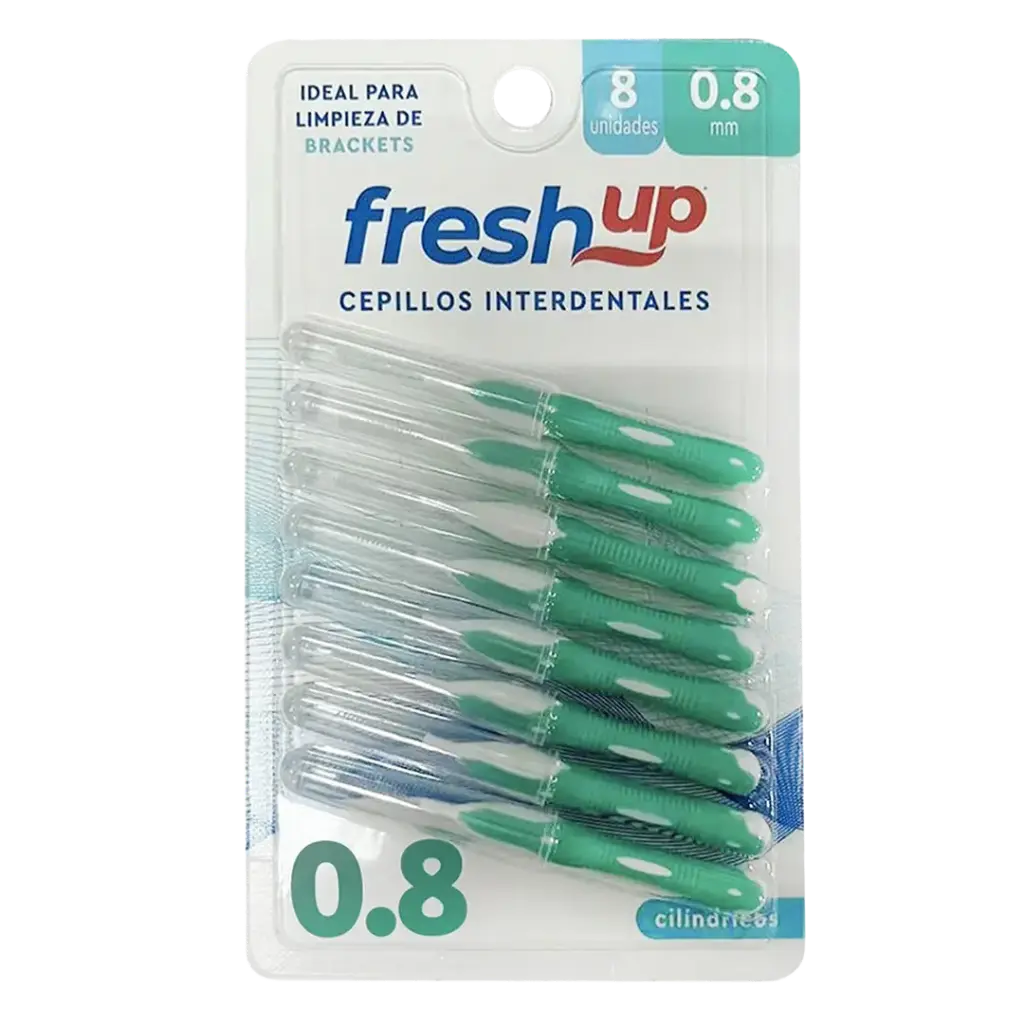 Cepillo Interdental 0.8mm FreshUp 12x8un
