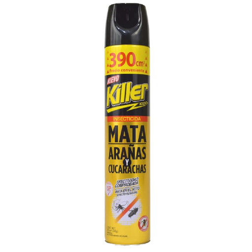 [19072] Insecticida Araña y Cucaracha KILLER 12x390cc