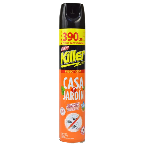 [19082] Insecticida Casa y Jardín KILLER 12x390cc
