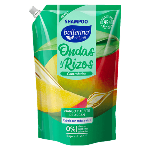 [28232] Shampoo Ondas y Rizos dp BALLERINA 12x750ml