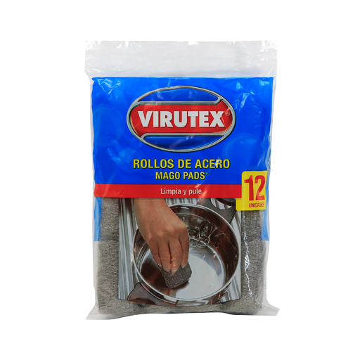 [16391] Mago Pads S/Jabón Clásica VIRUTEX 12x12u