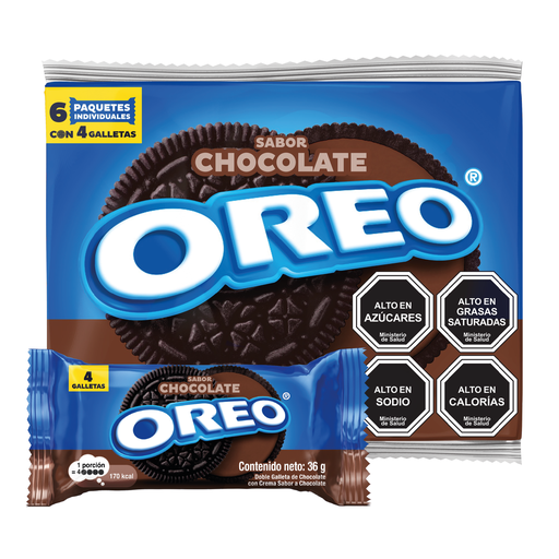 [80032] Oreo SixPack Choco 28x6x36g
