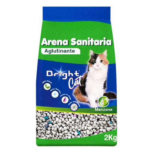 [58142] Arena Sanitaria Aglutinante Manzana BRIGHT 10X2kg