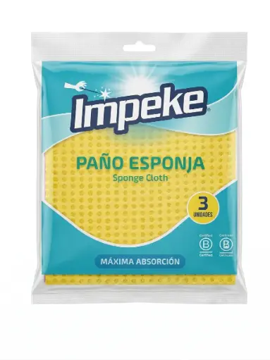 [15311] Paño Esponja IMPEKE 6x3u