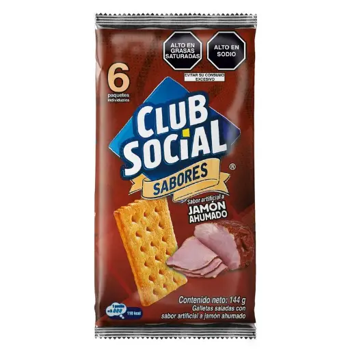 [76041F] Club Social Jamon 9x24g