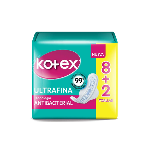 [14122F] Toalla Femenina Cuidado Avanzado UF C/A KOTEX  6x10un