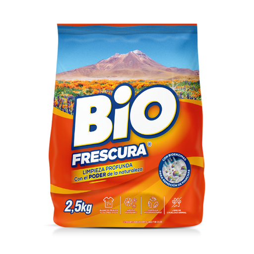 [21062] Detergente en polvo Naranjo BIOFRESCURA 6x2,5kg