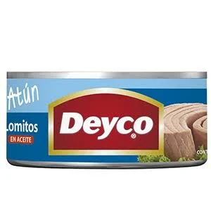 [102032] Atun Lom. en Aceite Deyco 48x140gr  