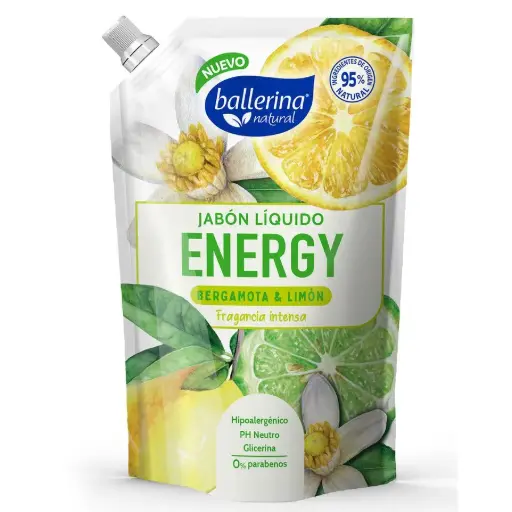 [28552] Jabon líquido Energy dp BALLERINA 12x750ml