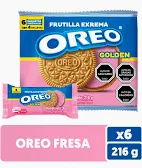 [80142] Oreo SixPack Fresa 28x6x36g
