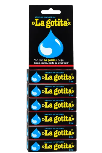 [140011] Adhesivo La Gotita 2ml 6x1u 