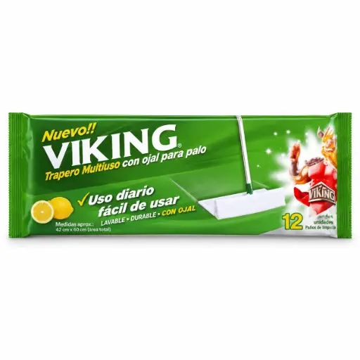 [144012] Trapero Húmedo Limón VIKING 14x12un